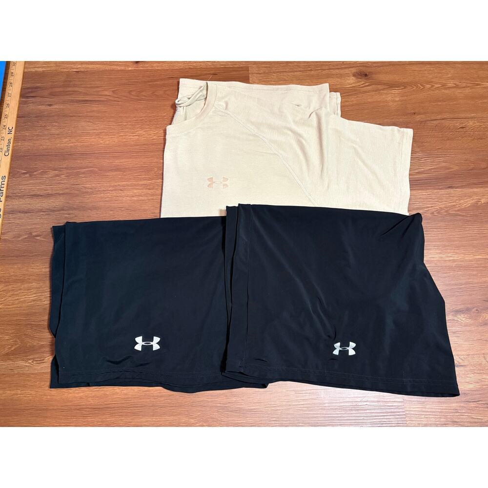Under Armour Tactical Mens XXL (1) Short Sleeve Tee (2) Basketball Shorts Lot
